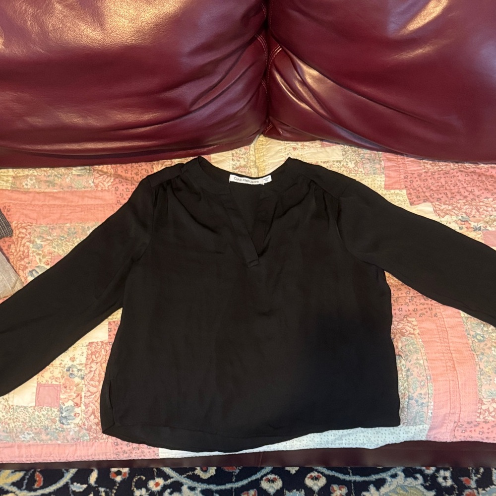 Calvin Klein Jeans Black Blouse